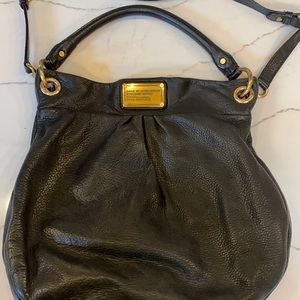 Pebbled leather Hobo satchel